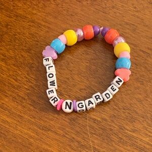 Disney Parks EPCOT Flower & Garden Beaded Friendship Bracelet -Handmade